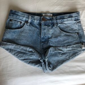 Jean shorts